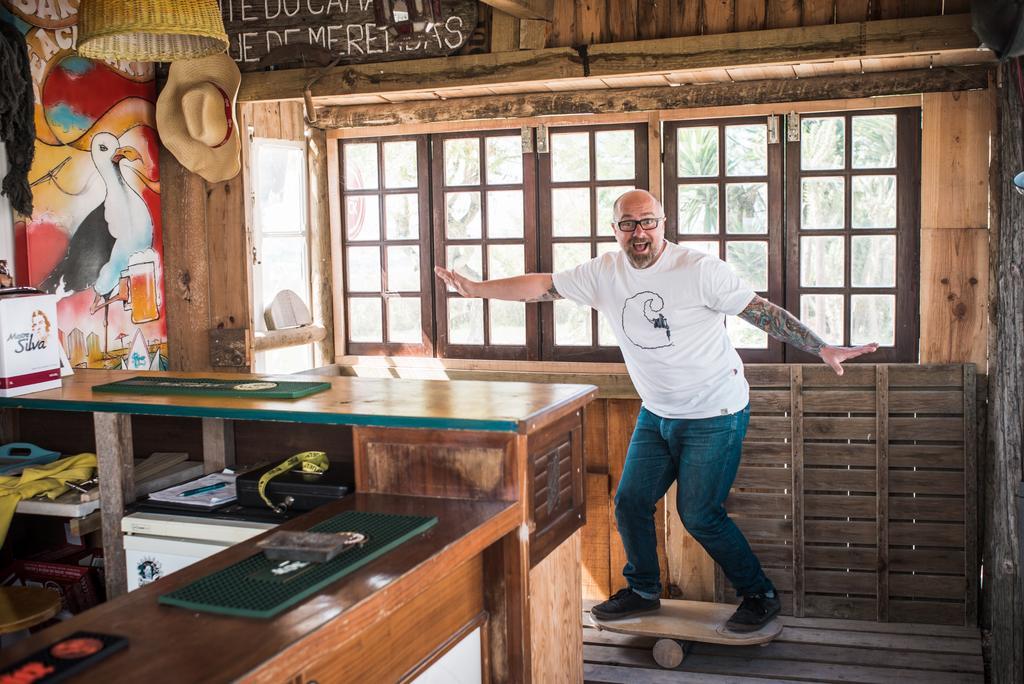 Da Silva Surfcamp Vandrehjem Areia Branca Eksteriør billede